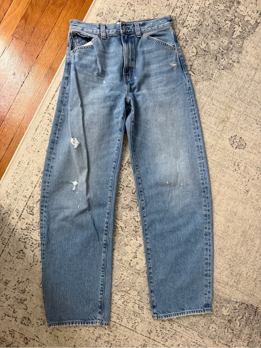 Madewell Light Blue Barrel Women's Jeans